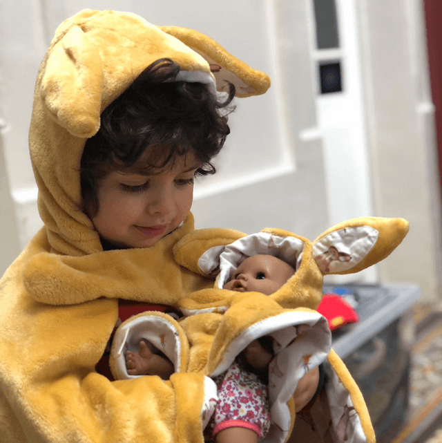 Cape lapin enfant