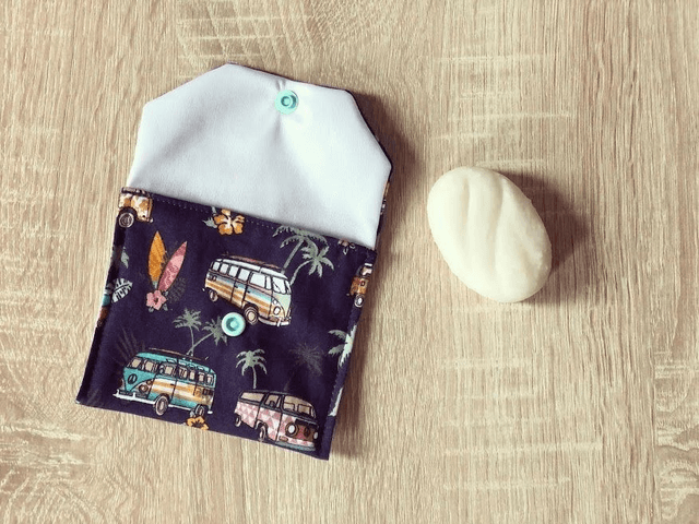 Pochette à savon/goûter