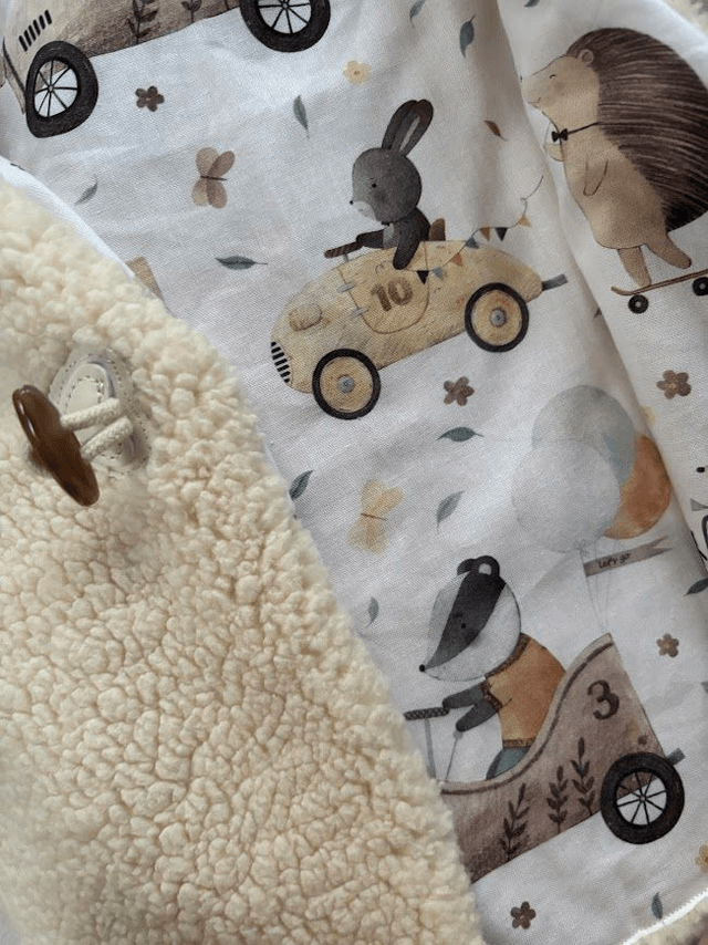 Gilet de berger écru enfant