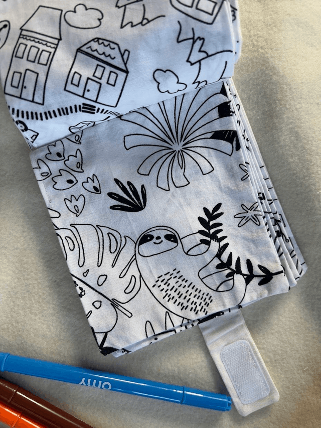 Cahier coloriage lavable 