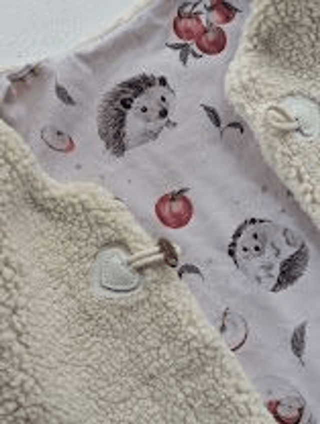 Gilet de berger écru enfant