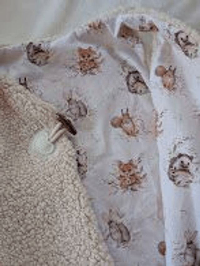 Gilet de berger écru enfant