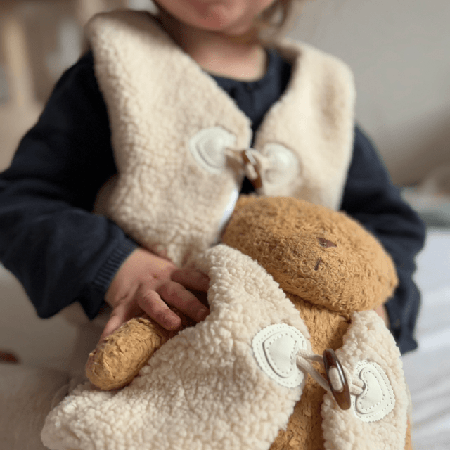 Gilet de berger écru enfant